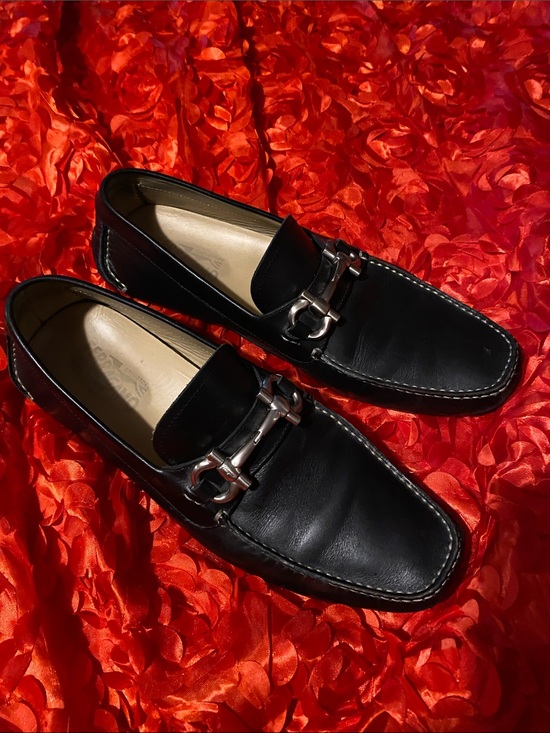 Salvatore Ferragamo Parigi Black Leather Horsebit Loafers main image 7